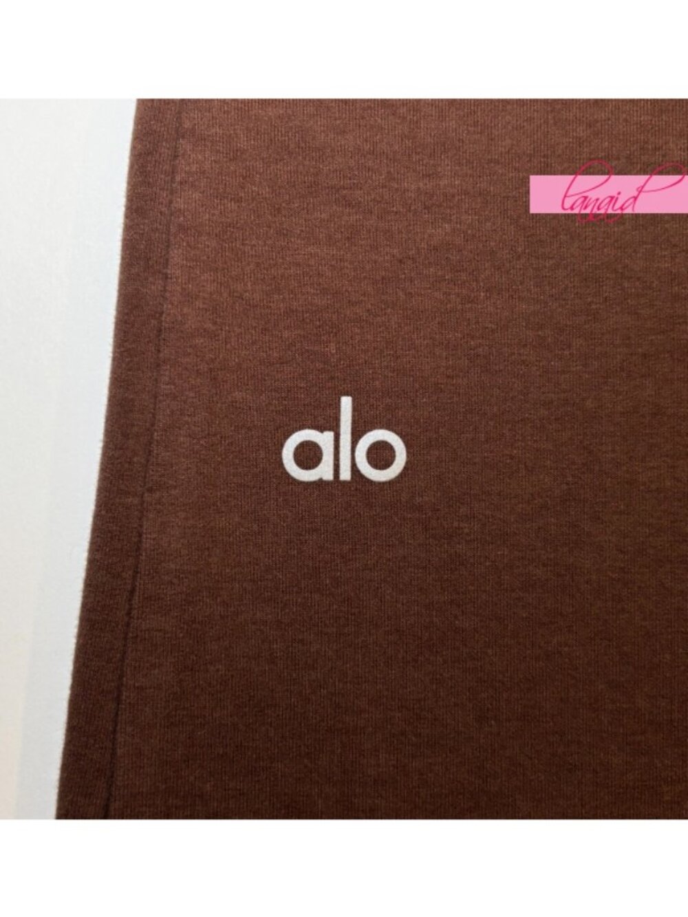 Alo Sway Bootcut Sweatpants Brownstone High-Rise Waist Waisted Flared Sweats S - Picture 10 of 13